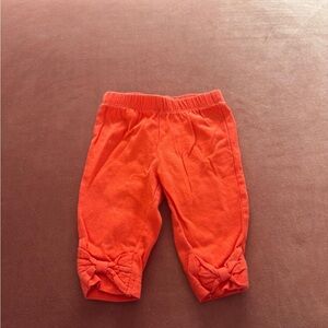 Carter's Vibrant Orange Kids Leggings